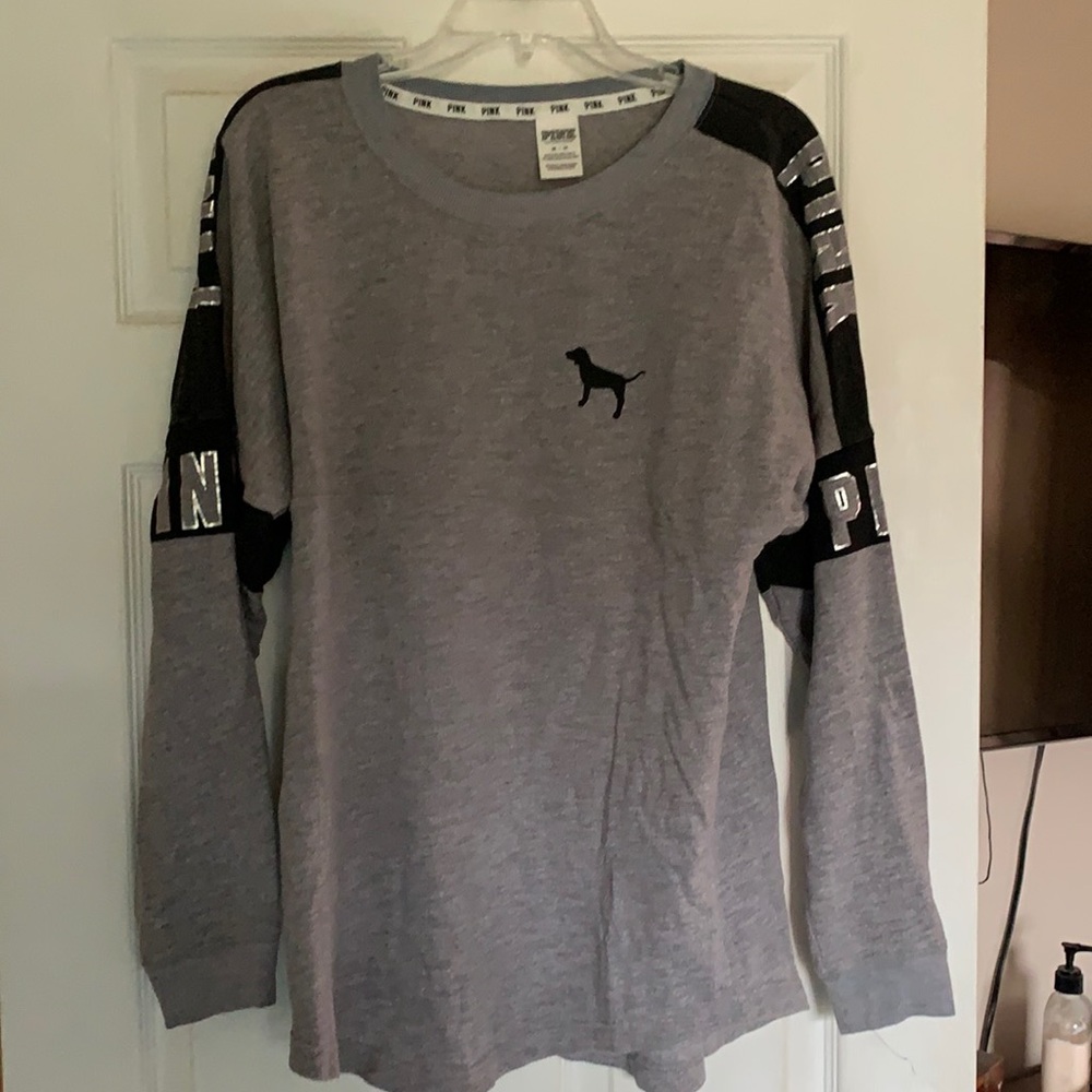 PINK VS lightweight Crewneck